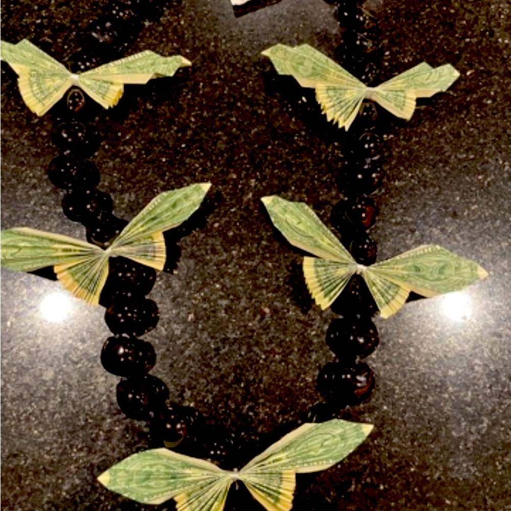 COPY -  Graduation Lei, BIrthday/Special occasion Money lei Kukui Hawaiian lei